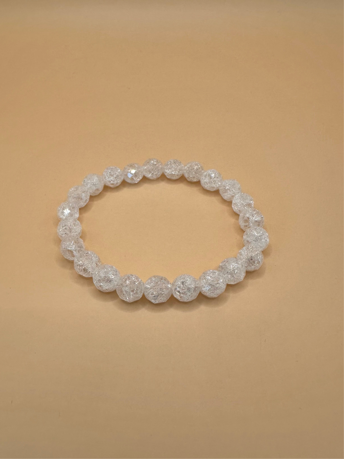 ARMBAND IRISKRISTALL FACETTIERT (8mm)