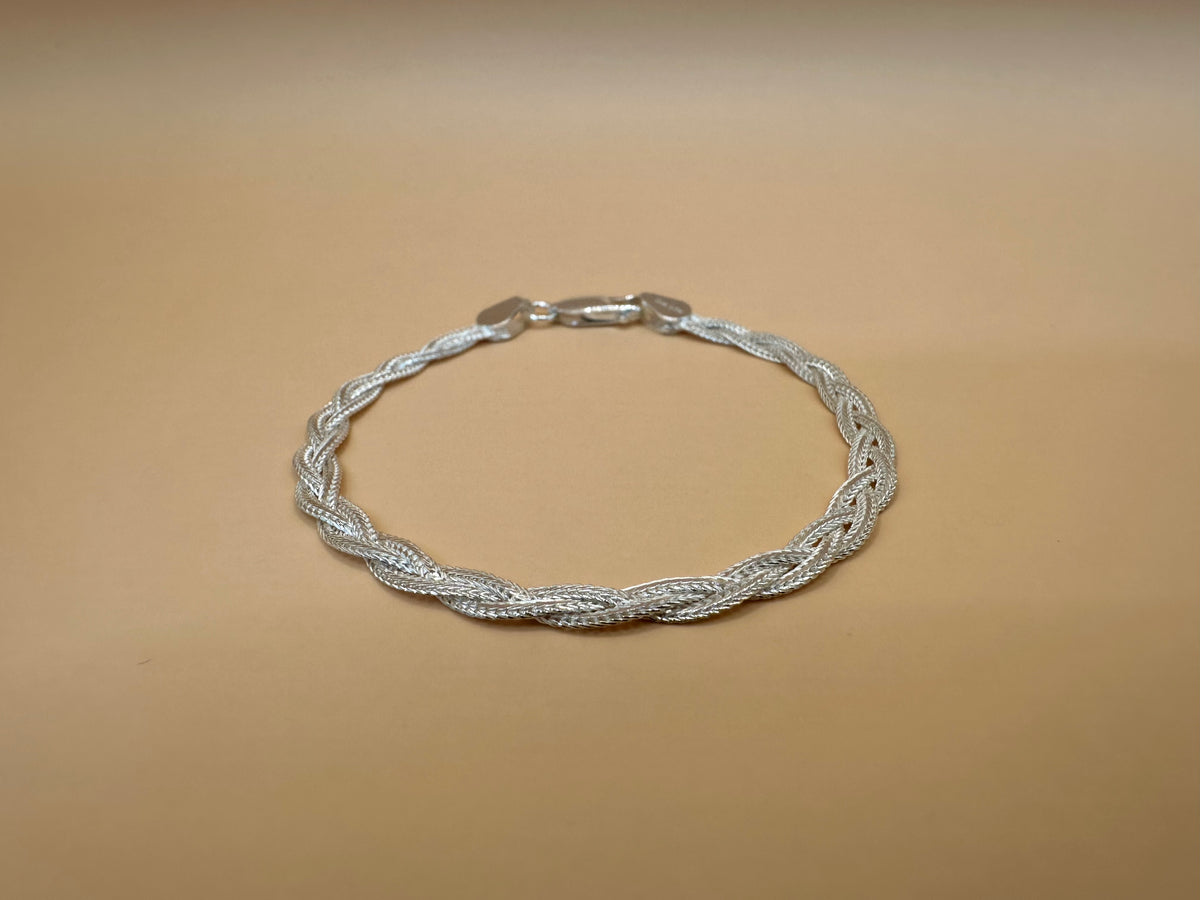925 Silber Armband "Rope"