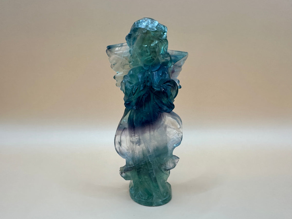 Engel aus Fluorit