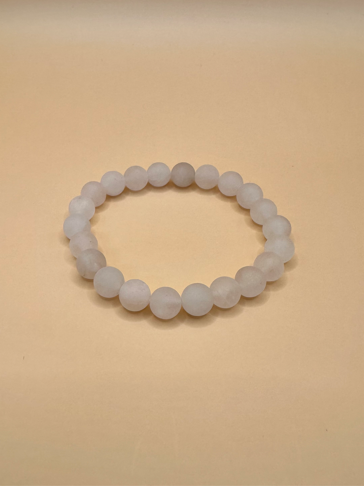 ARMBAND ROSENQUARZ MATT (8mm)
