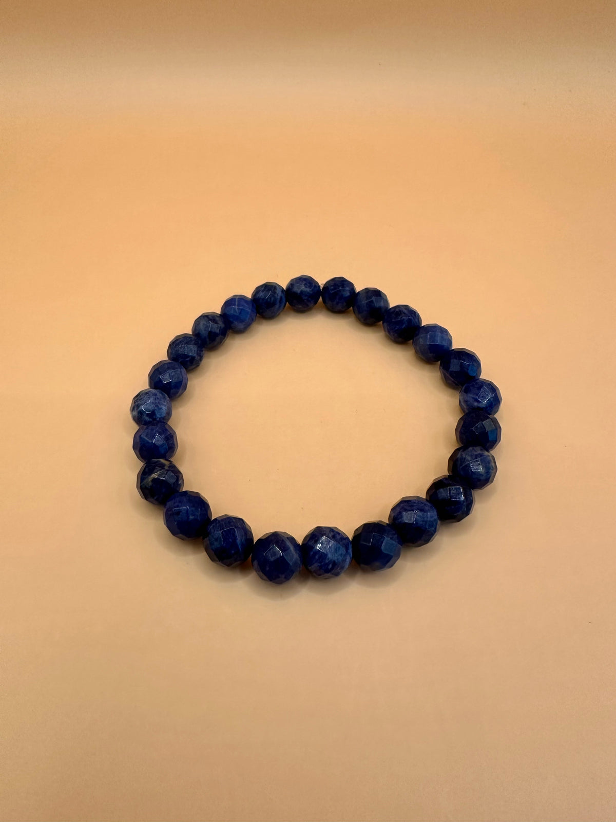 ARMBAND SODALITH FACETTIERT (8mm)
