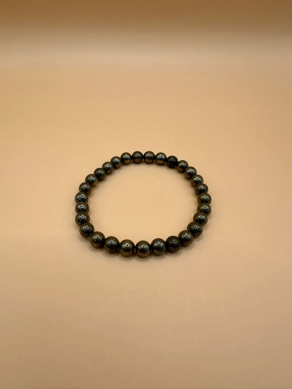 ARMBAND PYRIT (KATZENGOLD) (8mm)